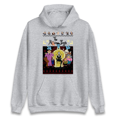 Scary Addams Christmas Hoodie