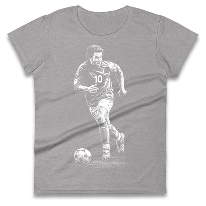 Del Piero 10 Italy Ladies T Shirt