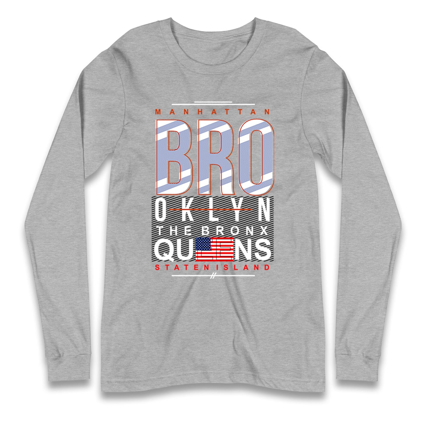 Brooklyn New York State Longsleeve T Shirt