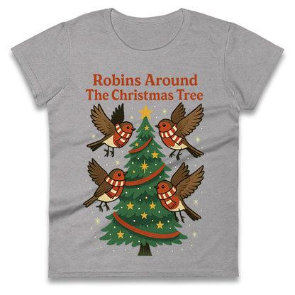 Bristol City Christmas Ladies T Shirt