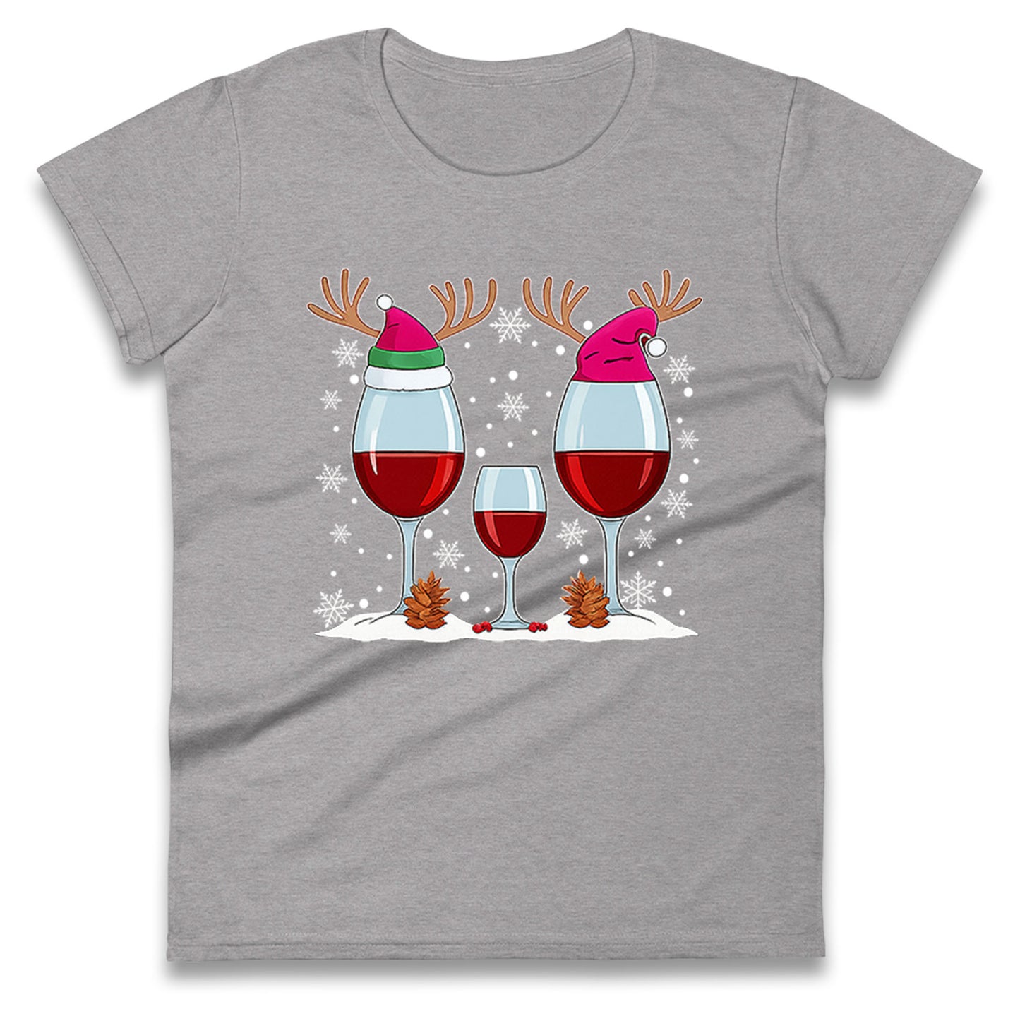 Red Wine Ladies T Shirt