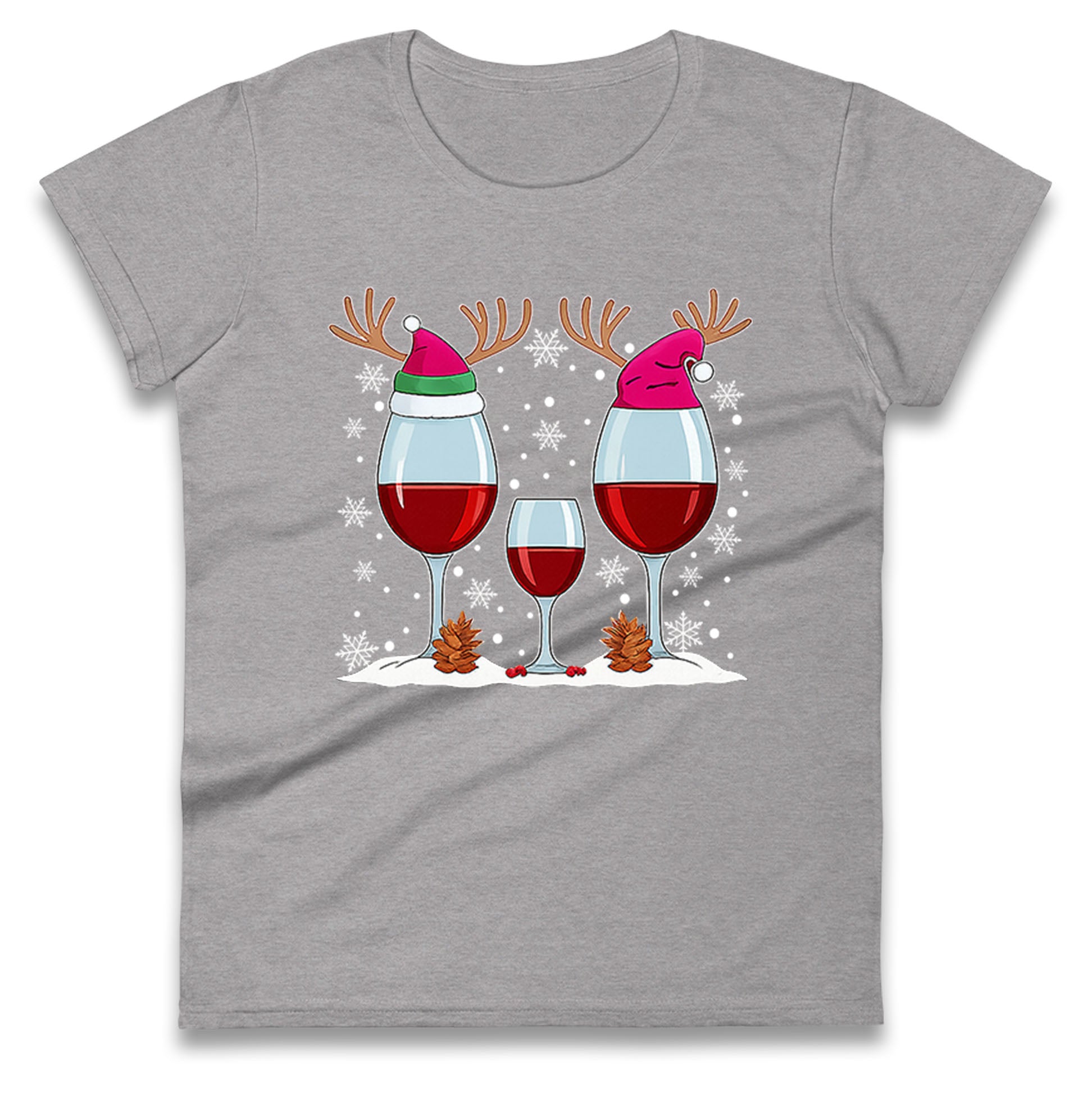 Red Wine Ladies T Shirt