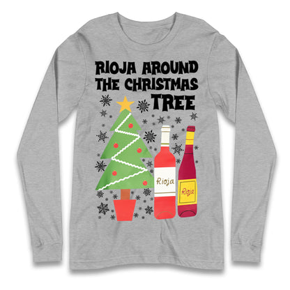 Rioja Wine Christmas Ladies T Shirt