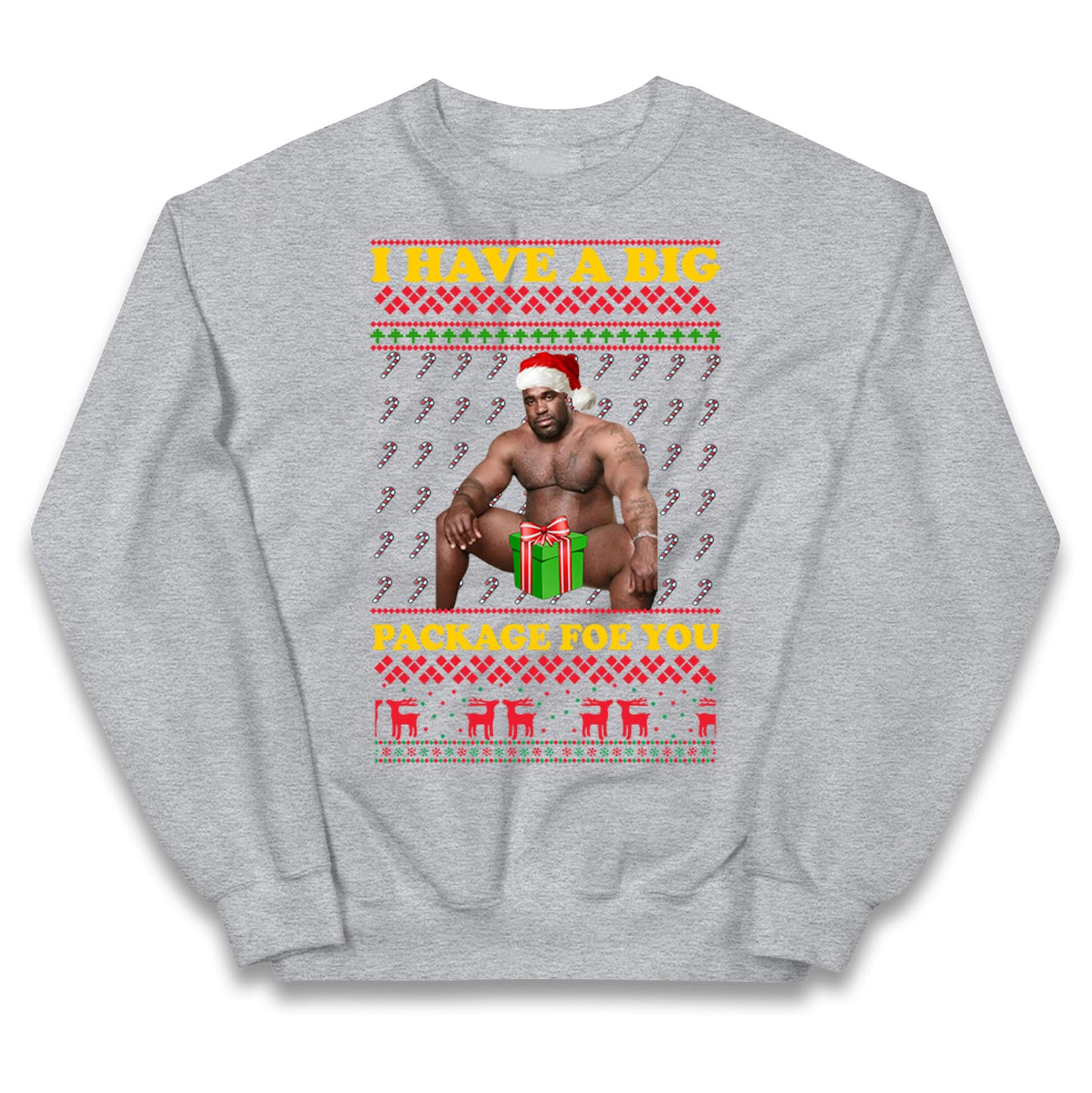 barry wood christmas jumper