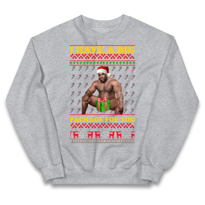 barry wood christmas jumper