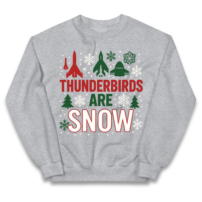 Thunderbirds Christmas Kids Jumper