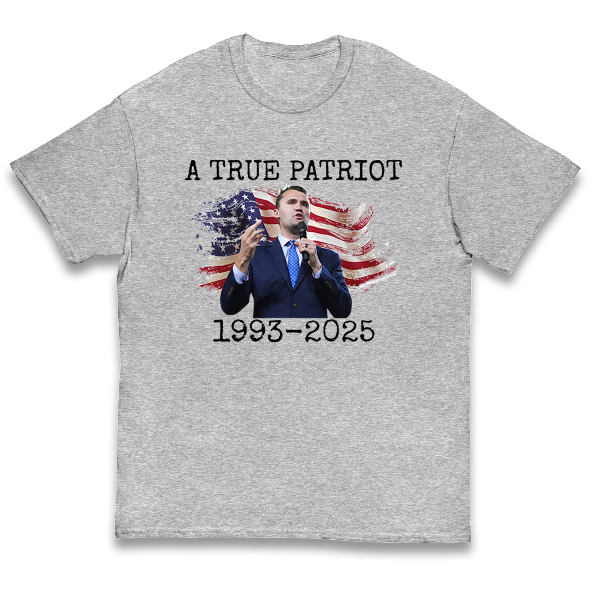 Charlie Kirk Tribute Kids T Shirt