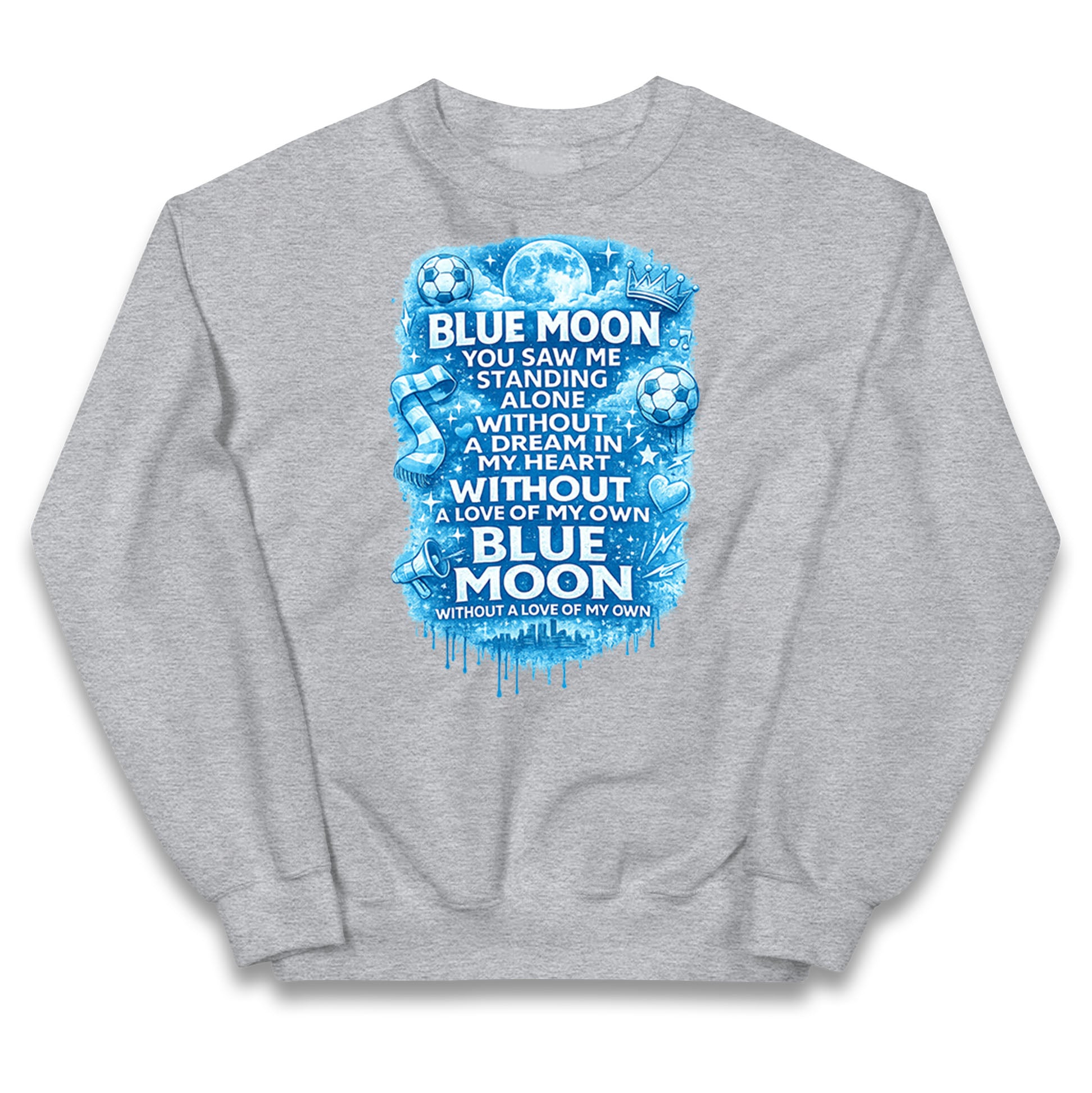 Manchester City Blue Moon Kids Jumper