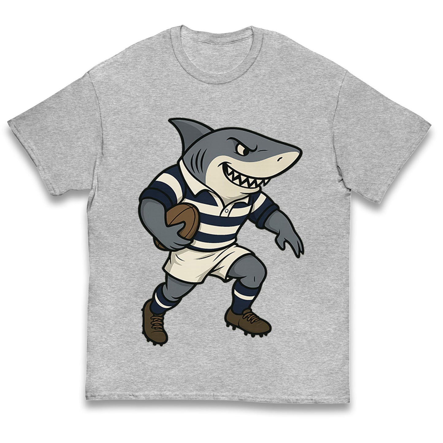 Retro Sale Sharks Rugby Union Kids T Shirt