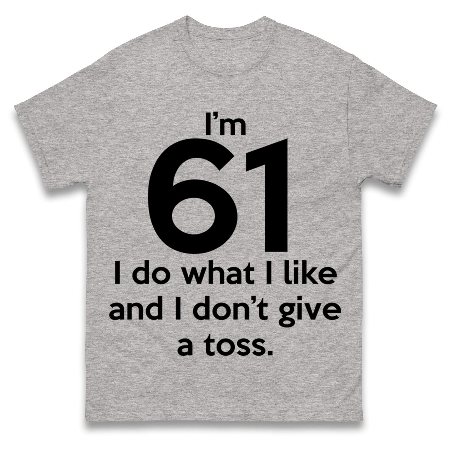 61th Birthday T Shirt 