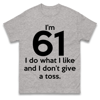 61th Birthday T Shirt 