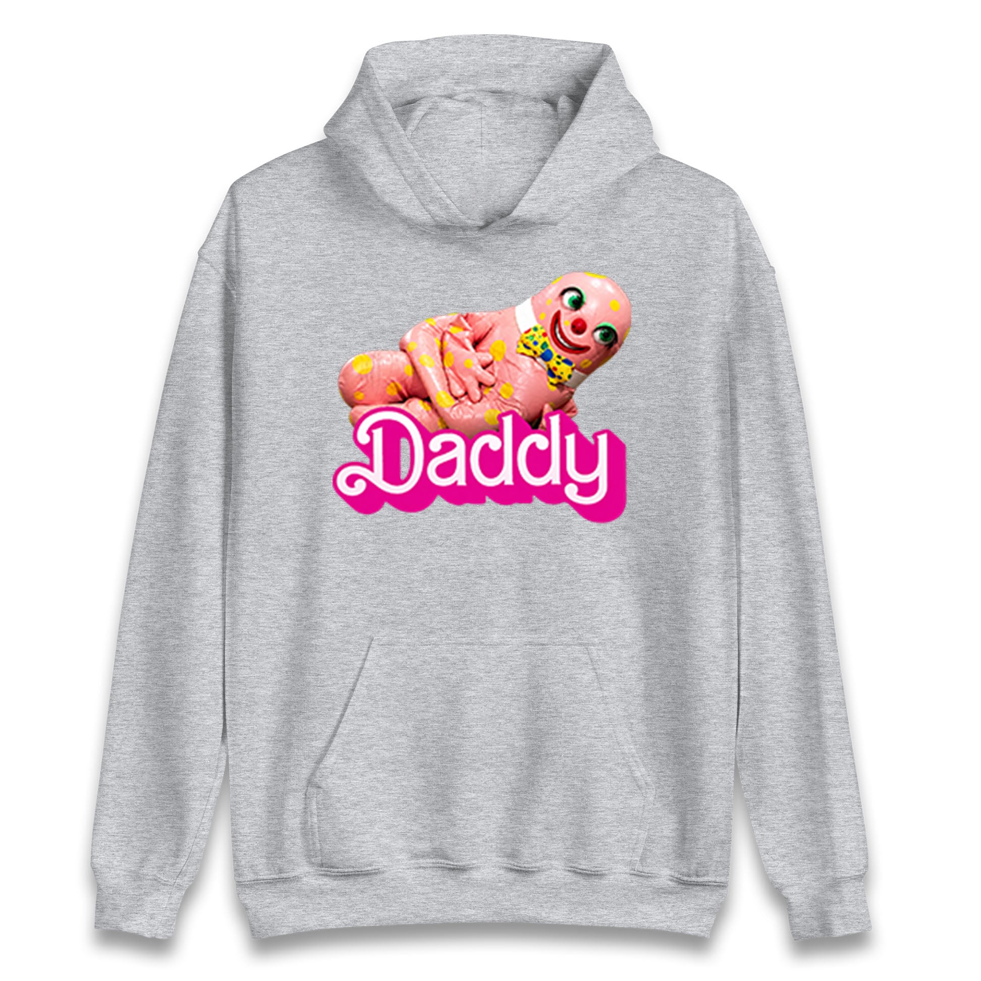 Funny Mr Blobby Daddy 90s Retro Hoodie