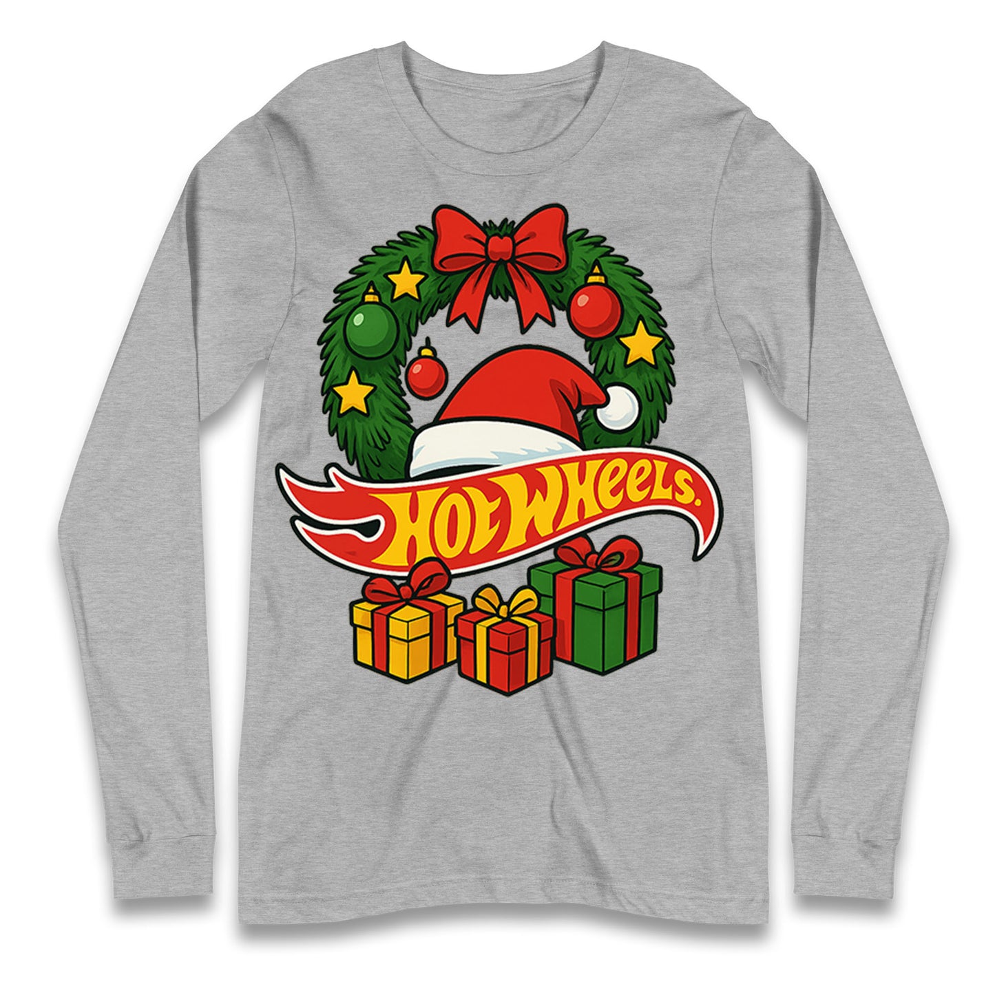 Hotwheels Christmas Longsleeve T Shirt