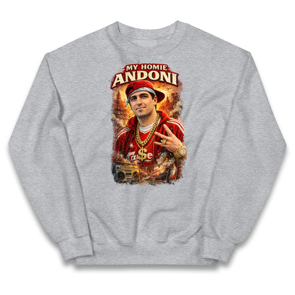 My Homie Andoni Iraola Liverpool Football Kids Jumper
