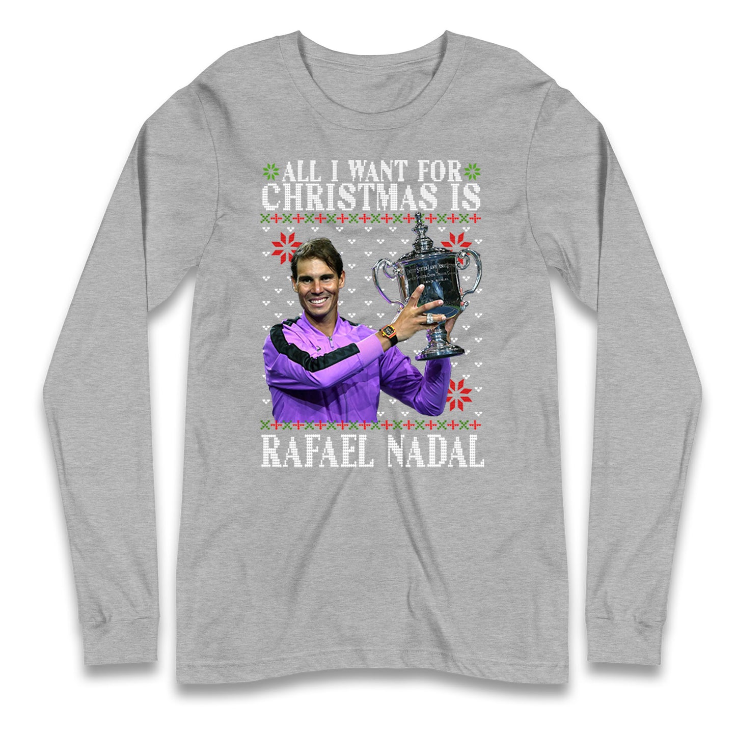 rafael nadal long sleeve t-shirt