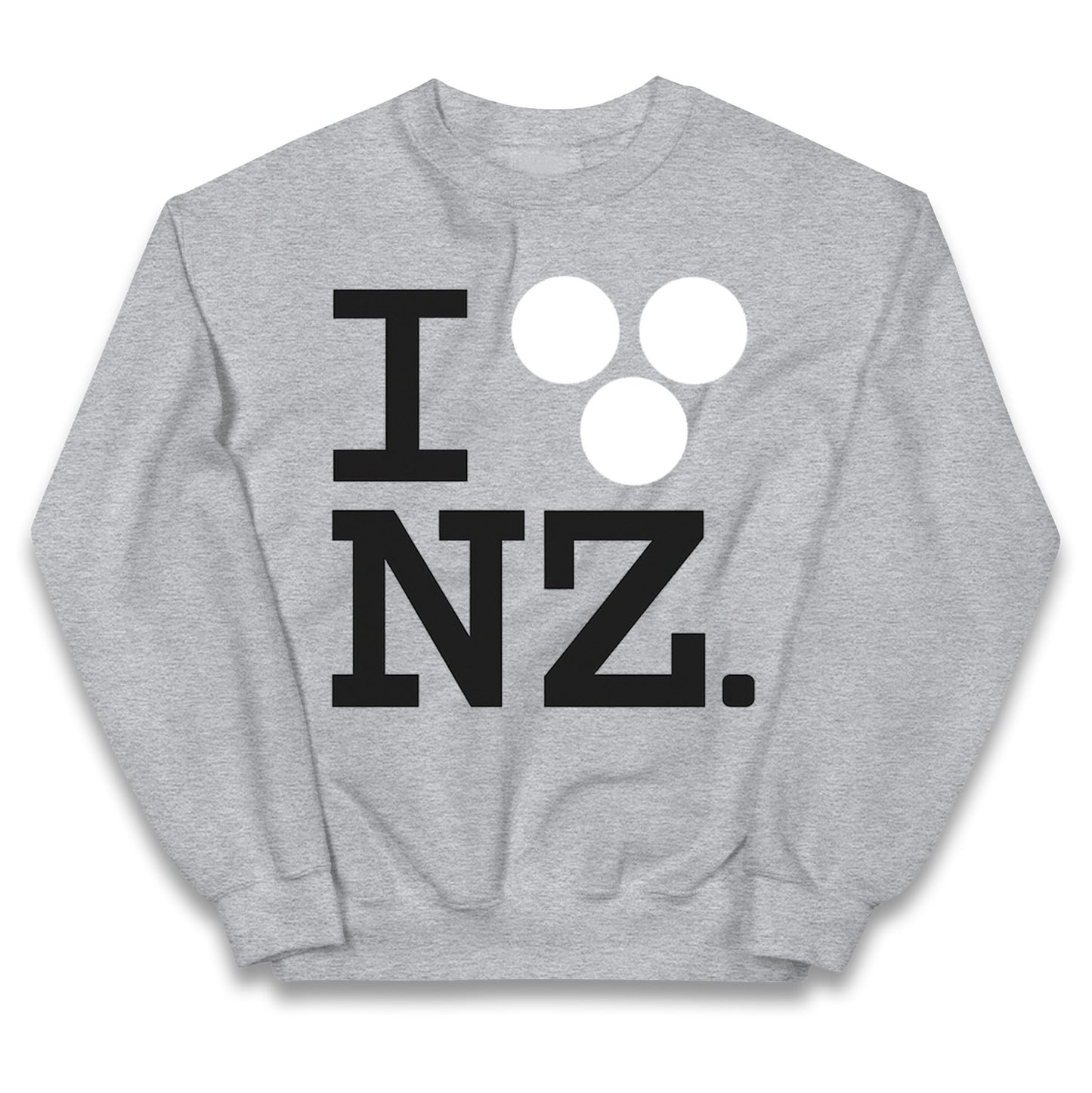 I Love NZ Orlando Bloom Huffer Kids Jumper