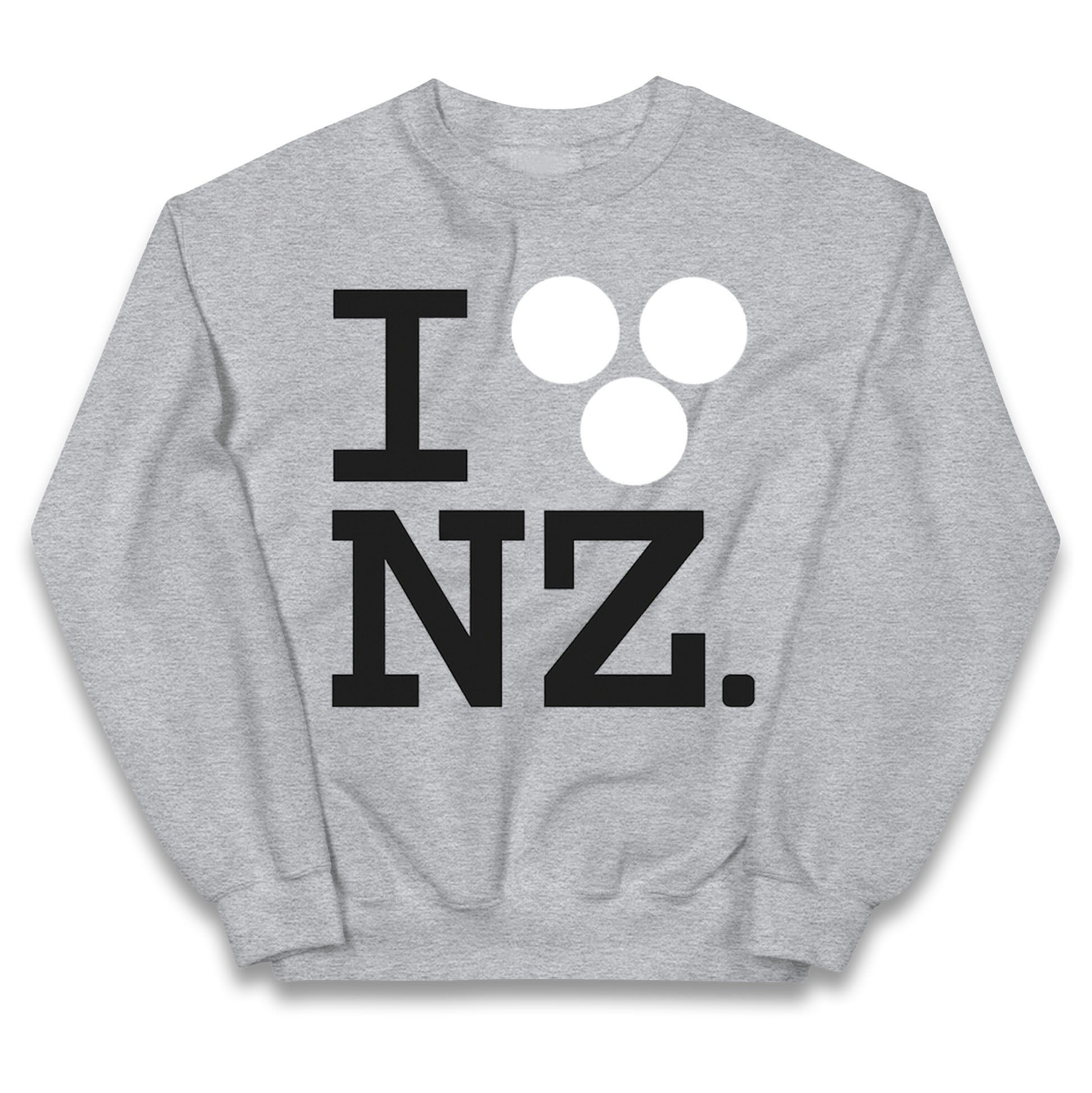 I Love NZ Orlando Bloom Huffer Kids Jumper