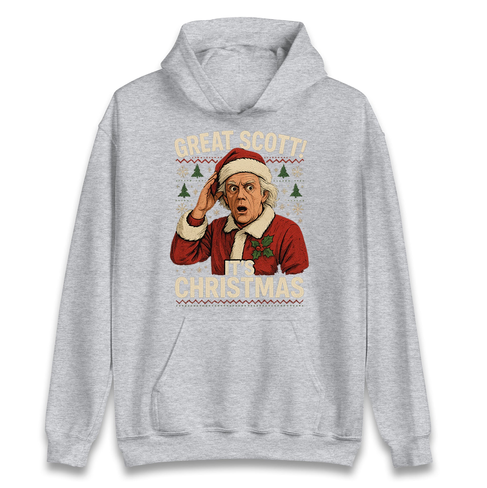 Back to the Future Doc Brown Hoodie