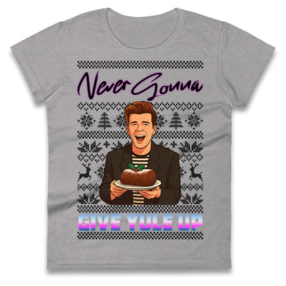Rick Astley Christmas Ladies T Shirt