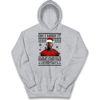 Kobbie Mainoo Christmas Kids Hoodie