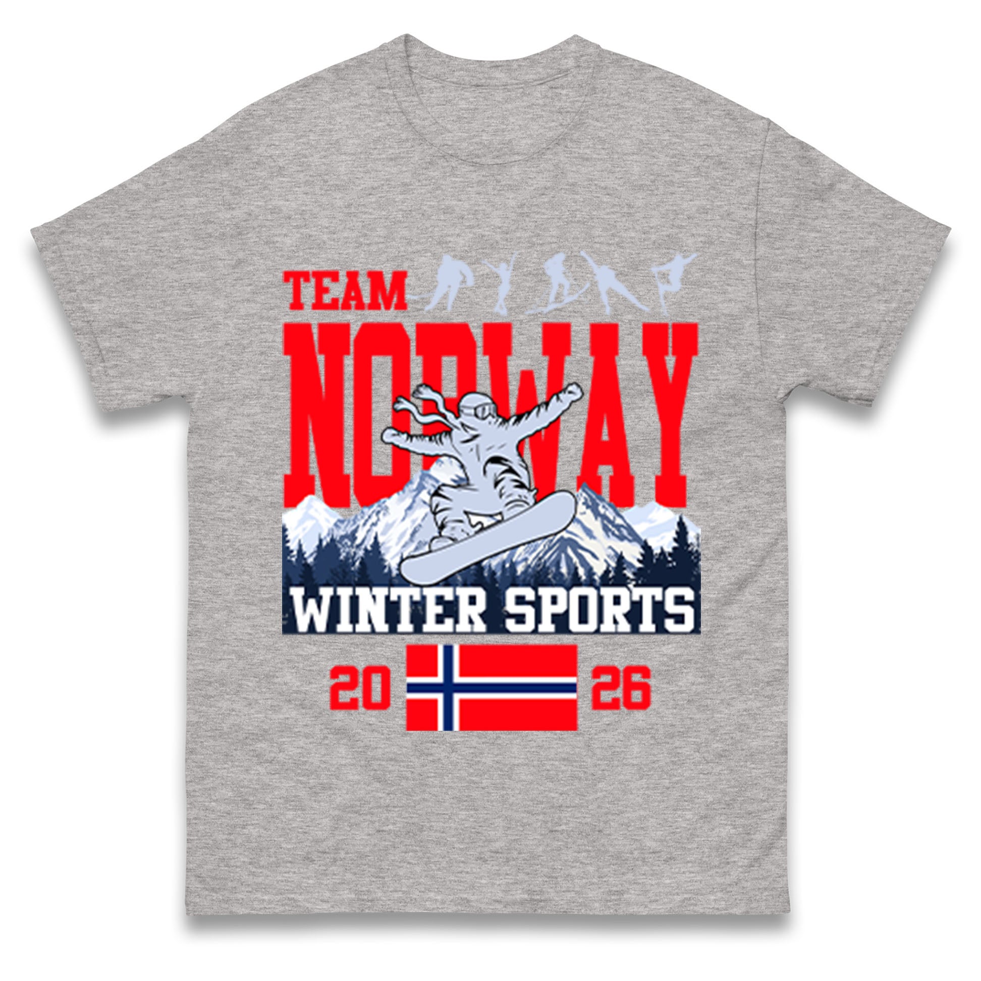 Norwegian Winter Sports T Shirt 