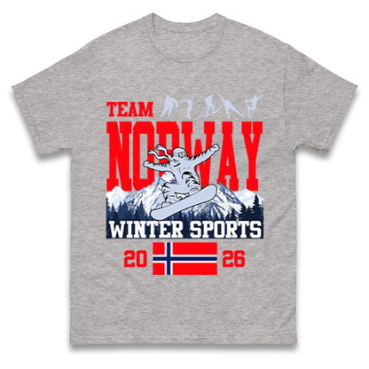 Norwegian Winter Sports T Shirt 