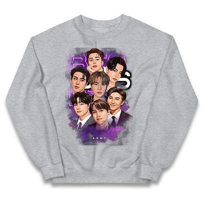BTS K POP Kids Jumper