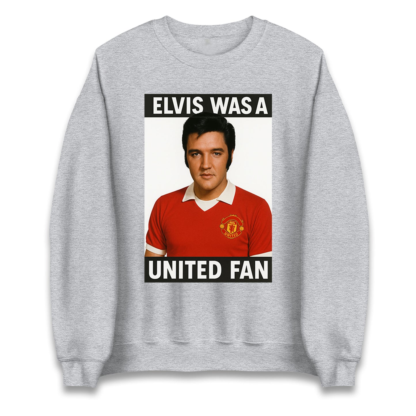 Elvis Presley Mnchester United Jumper