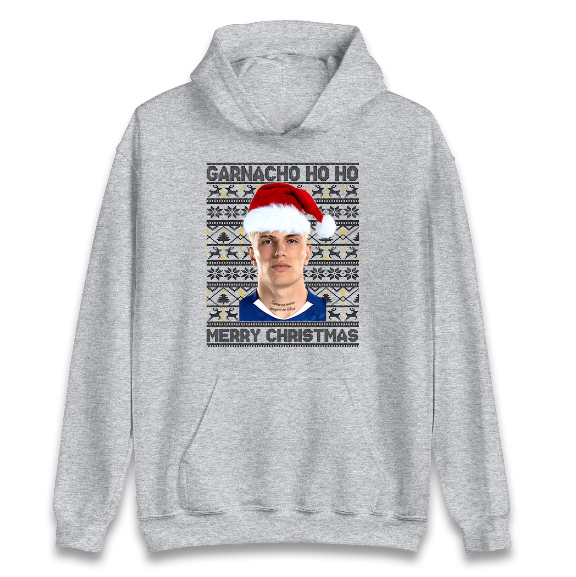 Garnacho Christmas Hoodie
