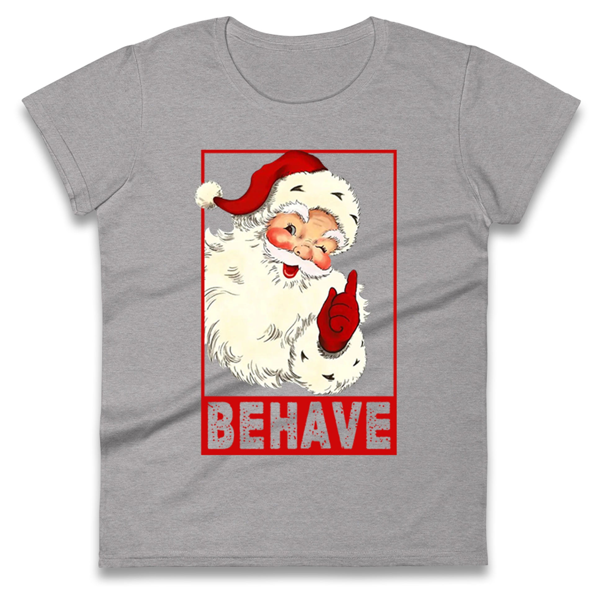 Father christmas Ladies T Shirt 
