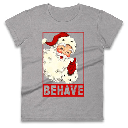 Father christmas Ladies T Shirt 