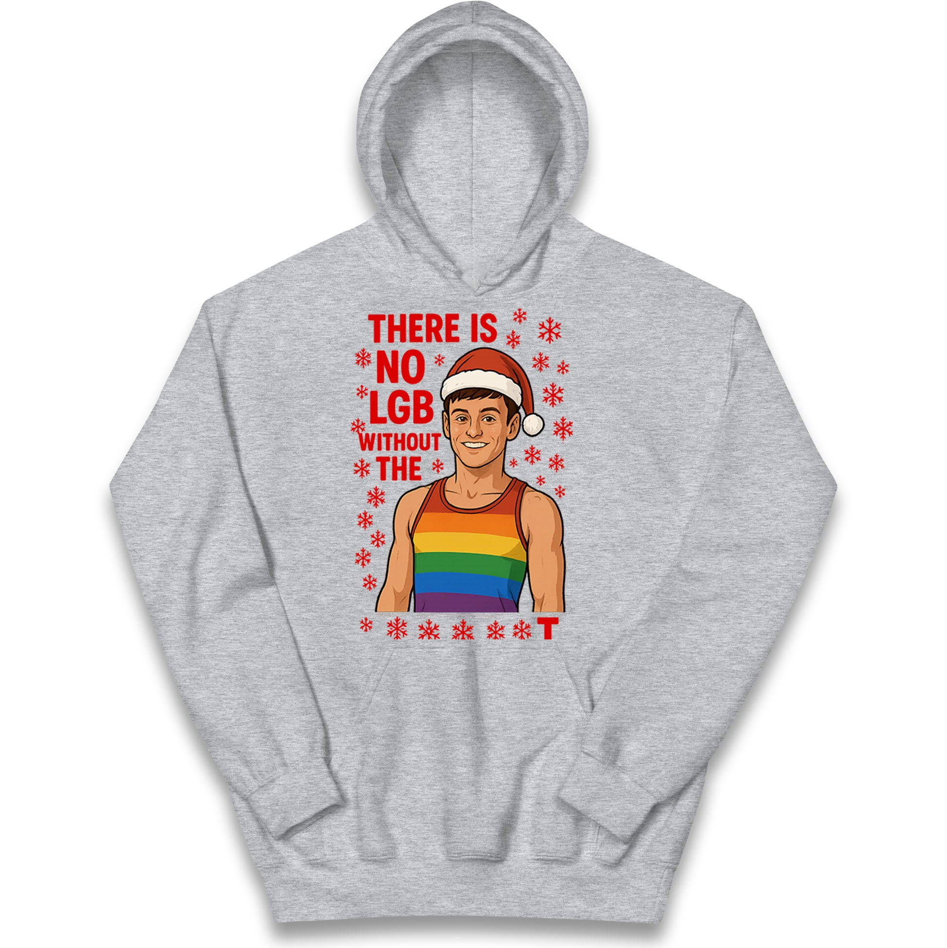 Tom Daley Christmas Kids Hoodie