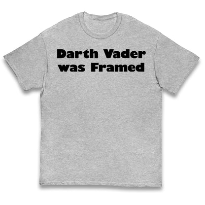 Darth Vader Was Framed 2004 Kids T Shirt