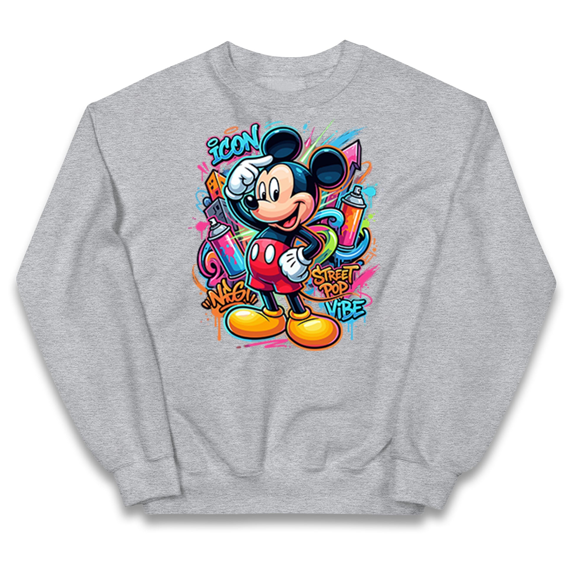 Graffiti Mickey Kids Jumper
