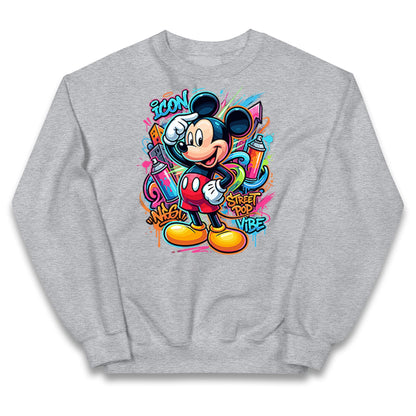 Graffiti Mickey Kids Jumper