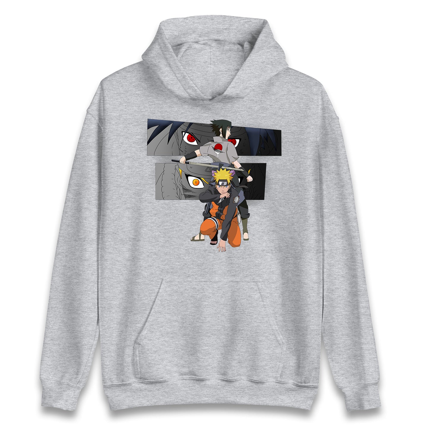 naruto and sasuke uchiha hoodie