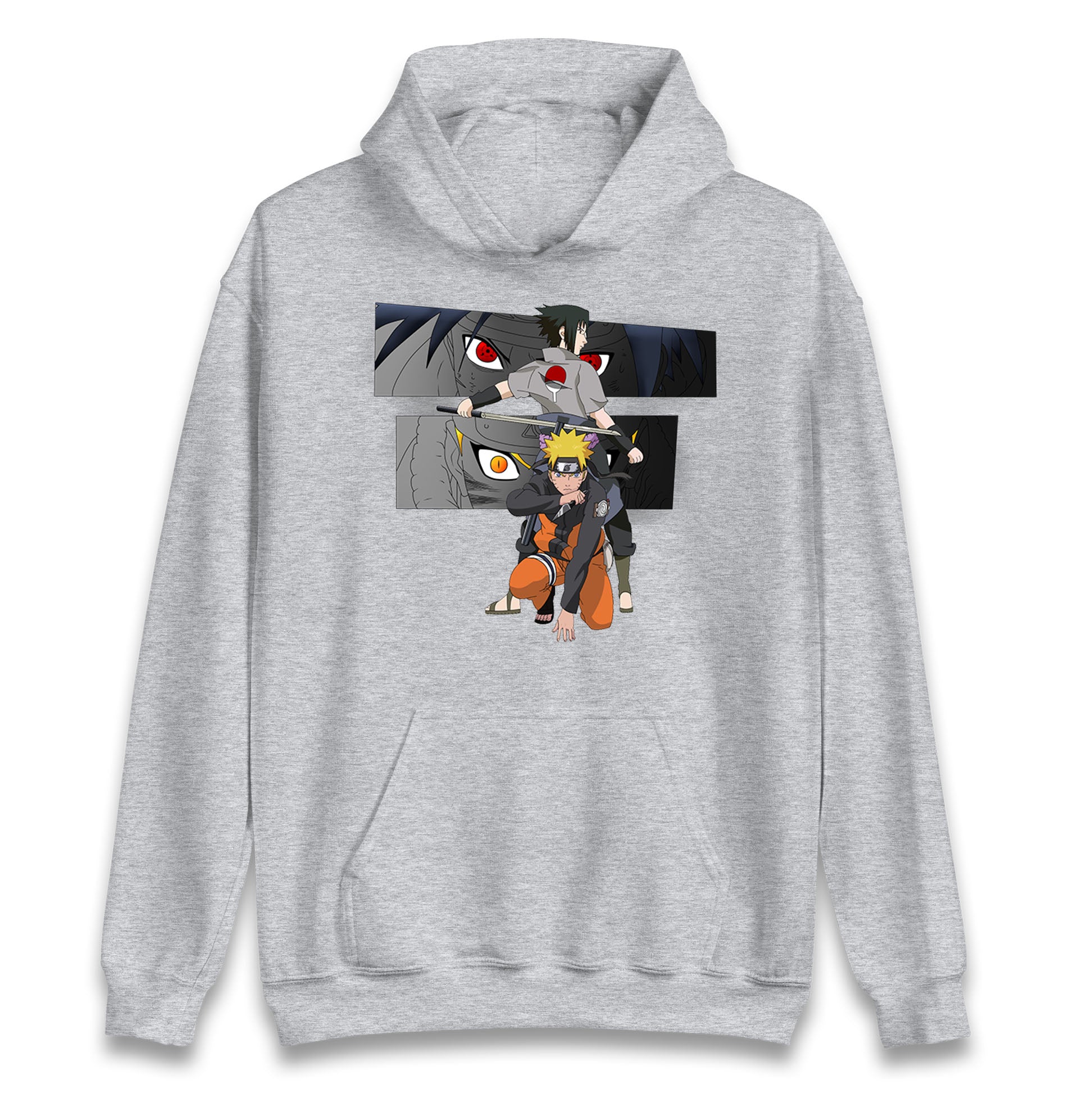 naruto and sasuke uchiha hoodie