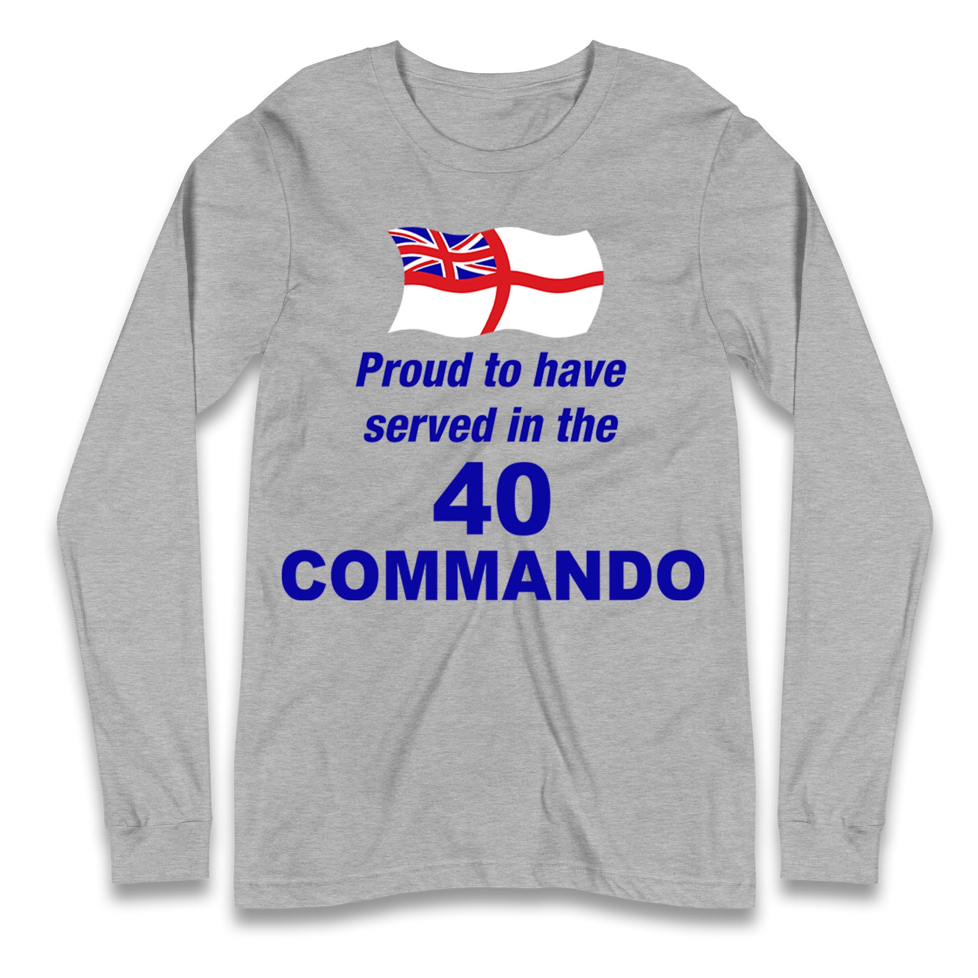 40 Commando Royal Marines Longsleeve T Shirt
