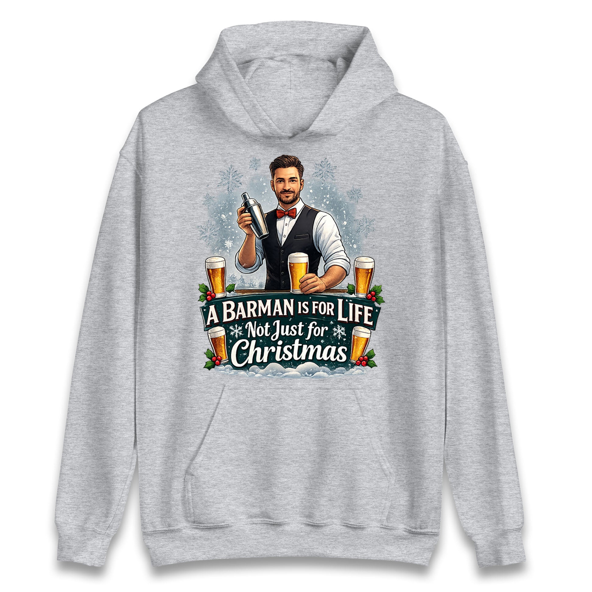 Barman Christmas Hoodie