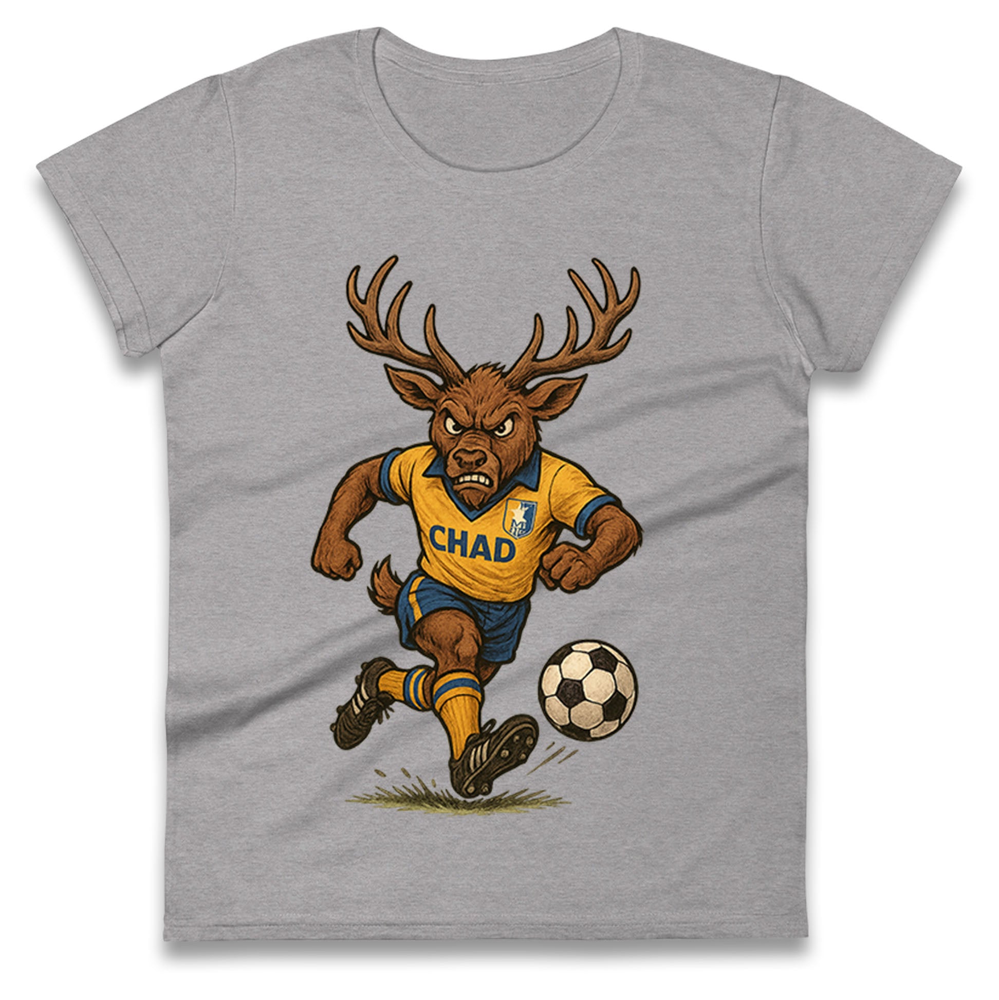 Vintage Mansfield Town Ladies T Shirt