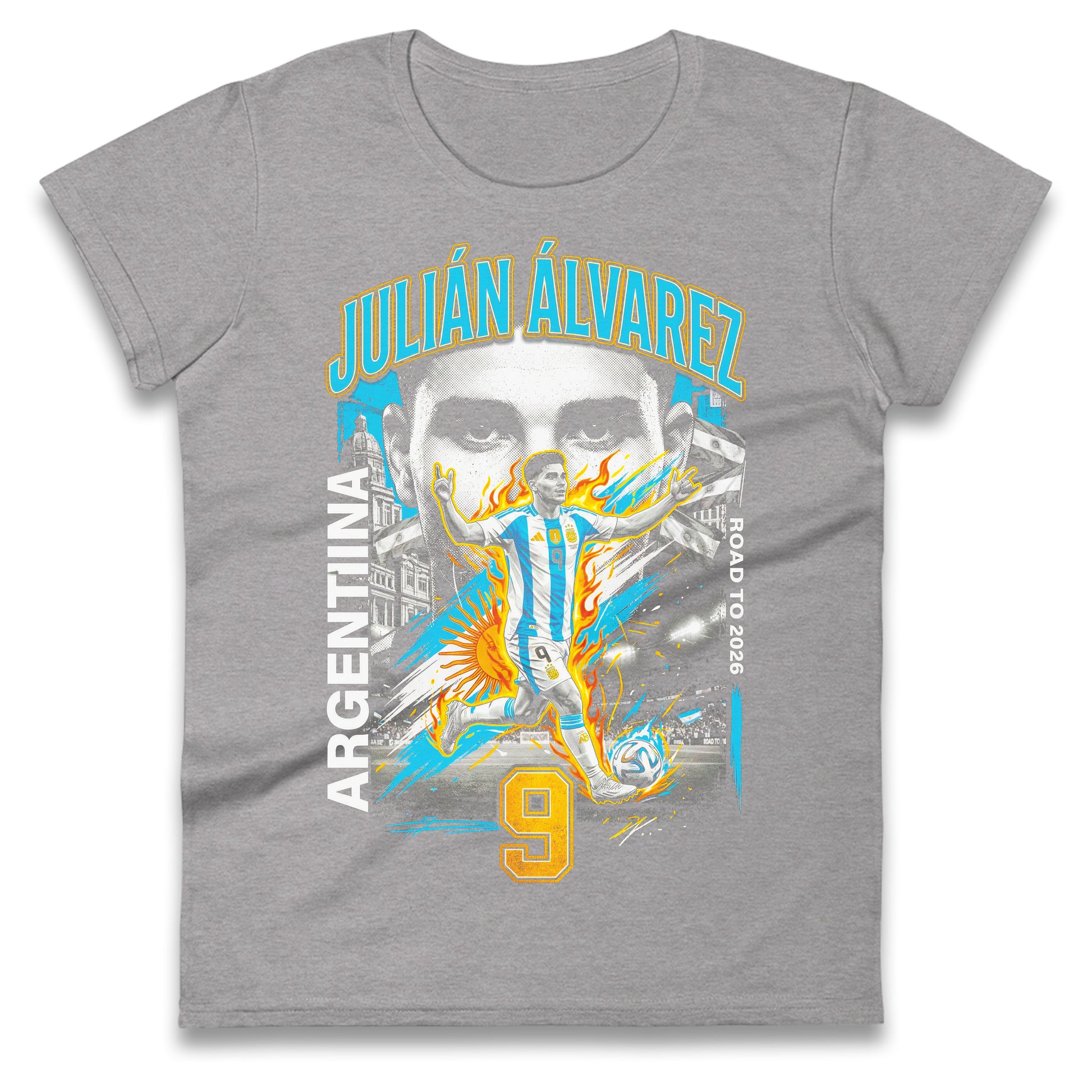 Julian Alvarez Ladies T Shirt