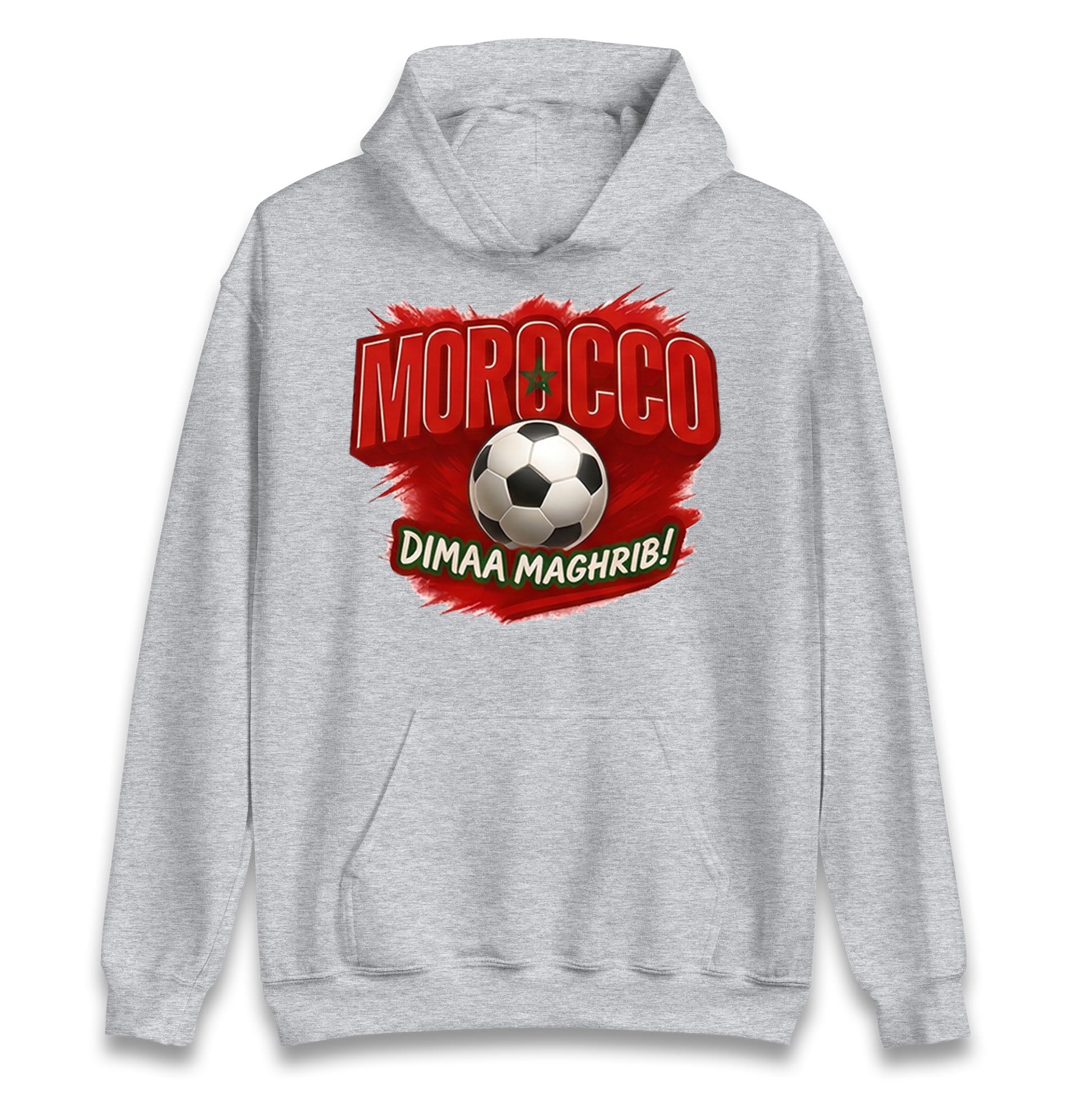 Morocco Retro World Cup Hoodie