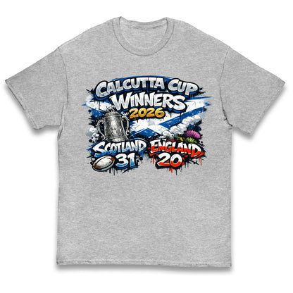 Scotland Calcutta Cup Winners 2026 Kids T Shirt