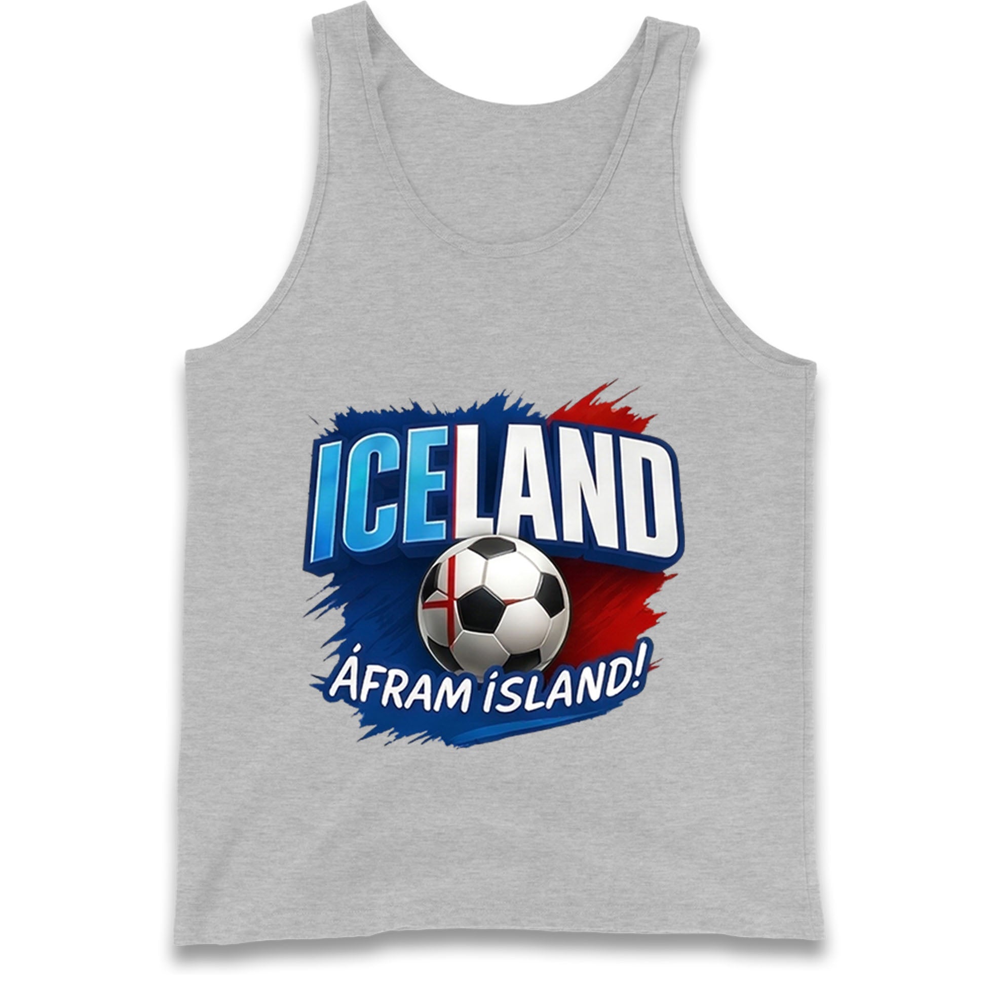 Iceland Retro World Cup Tank Top