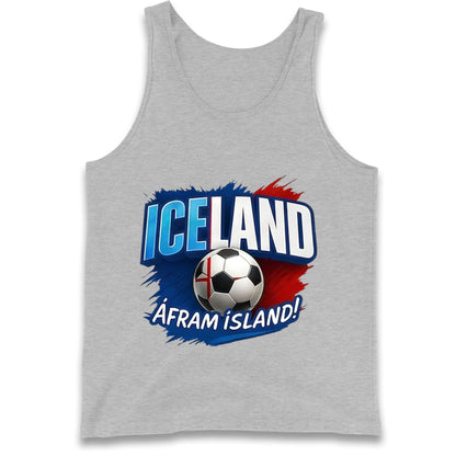 Iceland Retro World Cup Tank Top