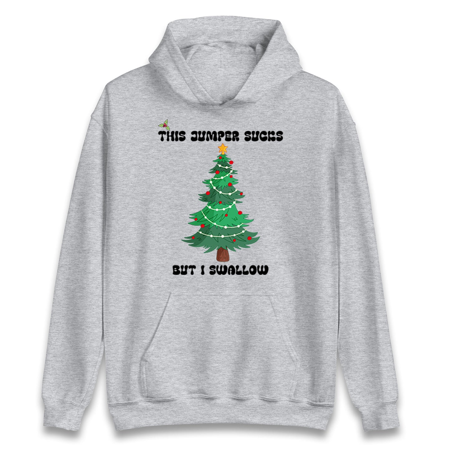 I swallow Christmas Hoodie