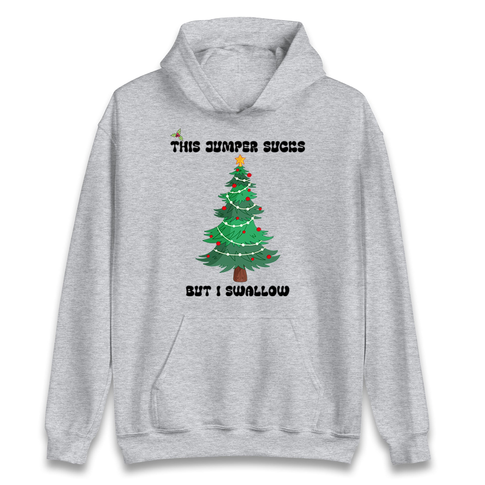 I swallow Christmas Hoodie