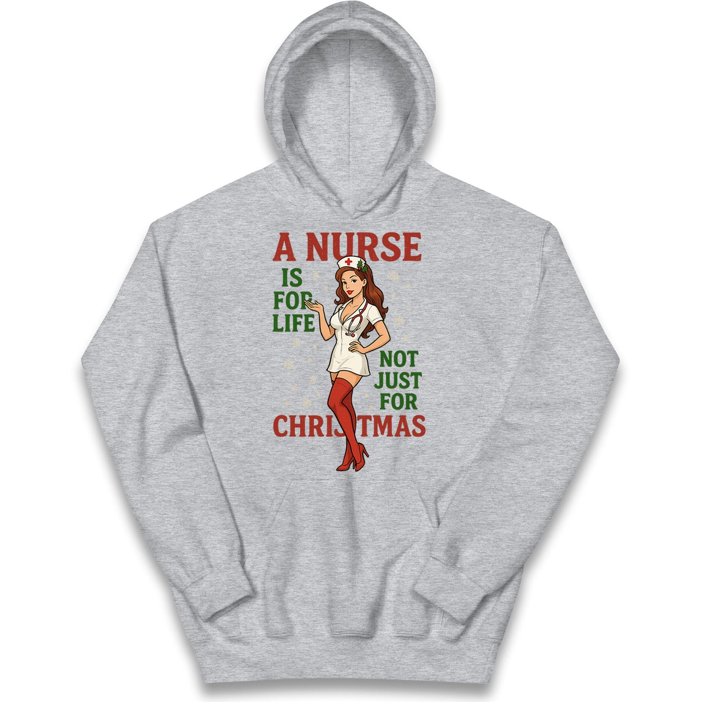 Nurse Christmas Kids Hoodie
