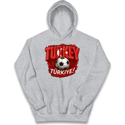 Turkey Retro World Cup Kids Hoodie