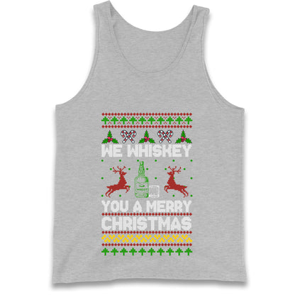 whisky Christmas Tank Top